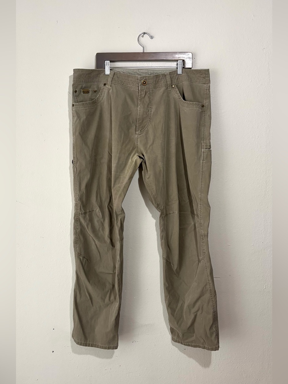 Kuhl Casual Hiking Work Pants Men's 40x32 Dark Beige